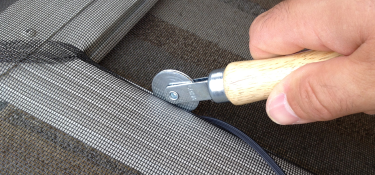 metal screen door repair in Lemoore